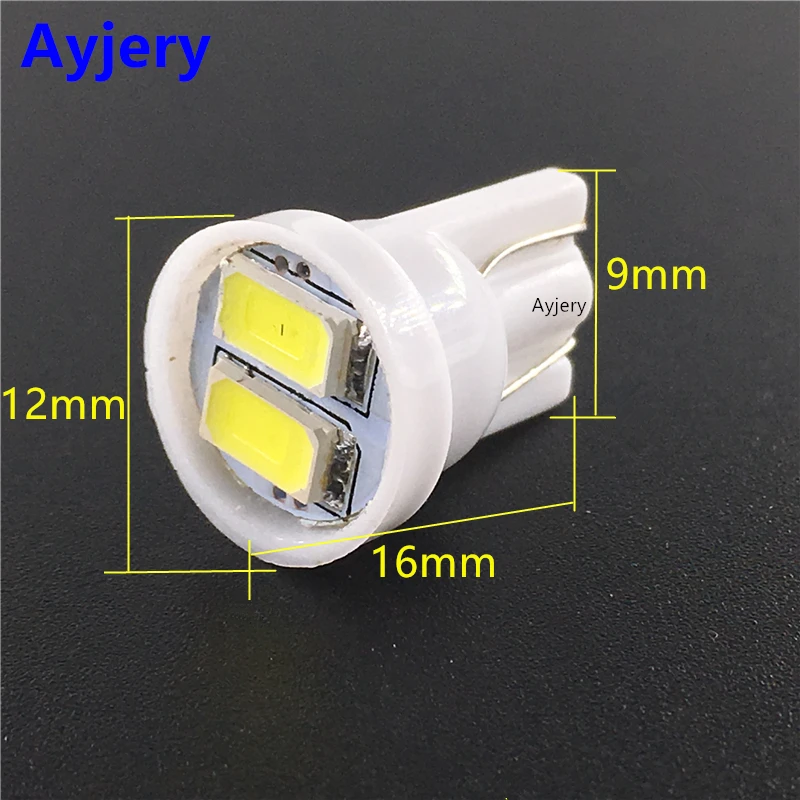 Ayjery 2000X T10 W5W 5630 2 SMD 194 168 2 светодиодных фар для авто приборные лампы номерного знака автомобиля лампы интерьерные лампочки 24 V