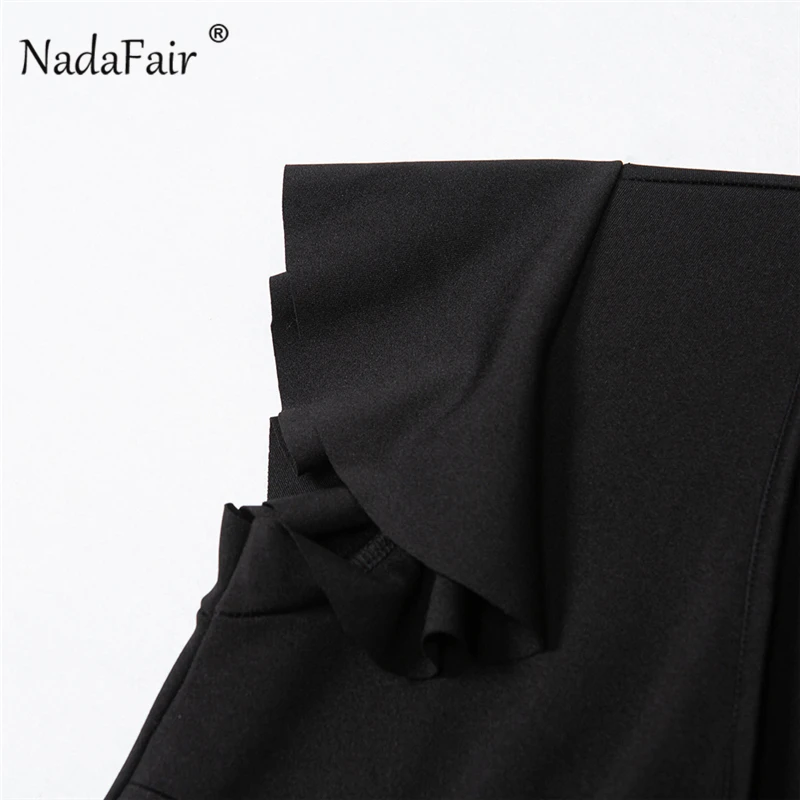 V neck hollow out lace up sexy dress09_