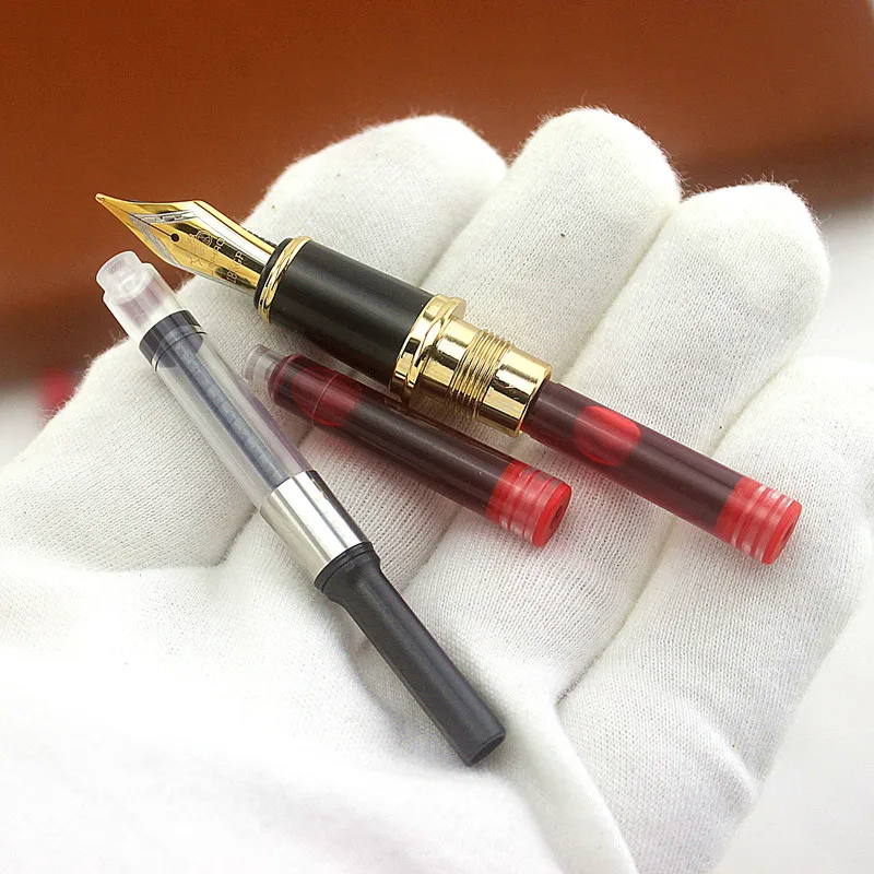 Jinhao Universal red Fountain Pen Ink Cartridges 2.6mm Refills School Office Stationery 4