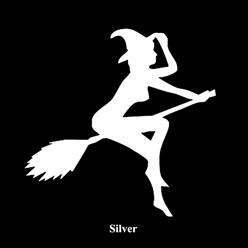 1pc SEEYULE Car Sticker Fashion Sexy Witch Lady Girl Riding Broom Reflective Vinyl Car Styling Decal for VW Golf Passat Beetle 1pc SEEYULE Car Sticker Fashion Sexy Witch Lady Girl Riding Broom Reflective Vinyl Car Styling Decal for VW Golf Passat Beetle