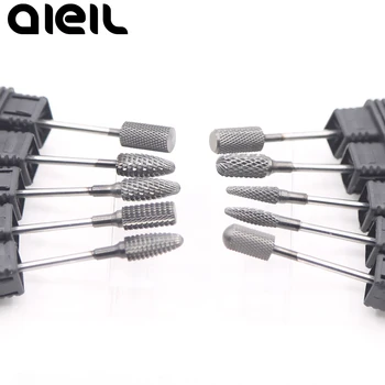 

Carbide Coating Nail Drill Bits Black Titanium Milling Cutter For Manicure Machine Drill Bits for Nail Drill Machine Accessories