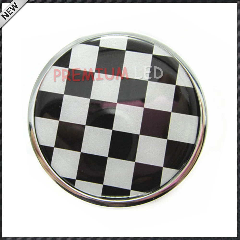 Metal Front Grill Badge w// Holder For MINI Cooper R50 R55 R56 R57 R58 R60