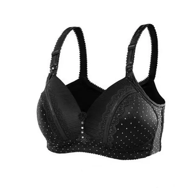 Buy pink new sexy lace bra girl push up Adjustable