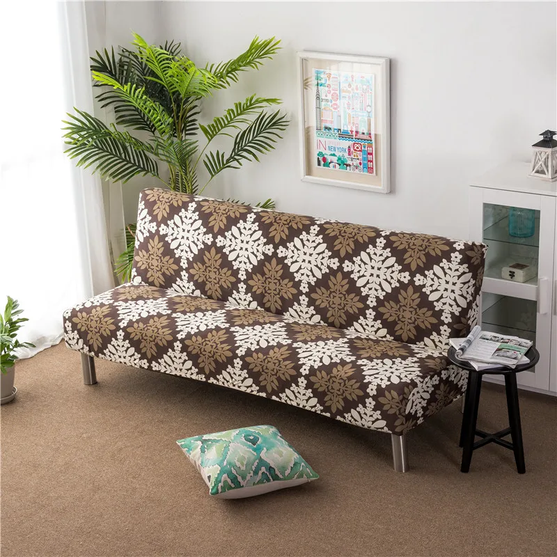 Us 20 51 42 Off Flower Print Sofa Bed Cover All Inclusive Slipcover For Without Armrest No Handrail Covers Two Three Seat Capa De In Us 20 51 42 Off Flower Print Sofa Bed Cover All Inclusive Slipcover For Without Armrest No Handrail Covers Two Three Seat Capa De In