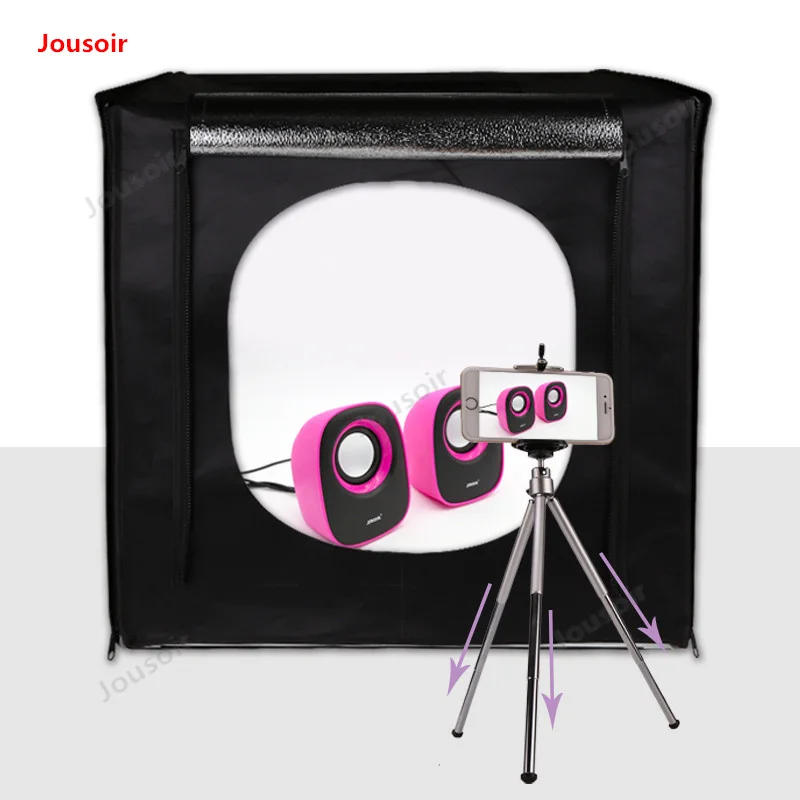 

LED studio set 50CM softbox shooting equipment photography box photo light box shooting table props CD50 T03