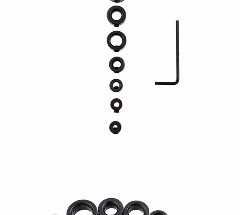 DEKO инструмент 8 шт./компл. деревообрабатывающий сверло глубина стоп воротники кольцо позиционер буровой локатор