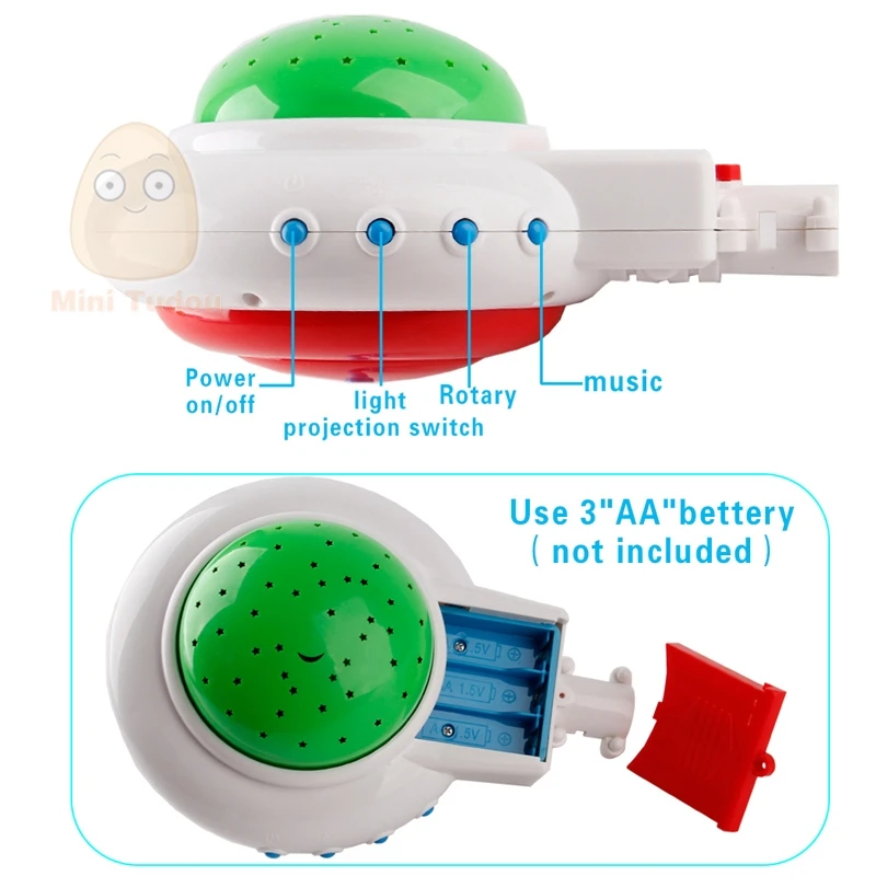 Музыка и небо проекция звезд детская погремушка кроватка подвижные детские игрушки для 0-12 месяцев детская кроватка Мобильная кровать колокольчик развивающие игрушки