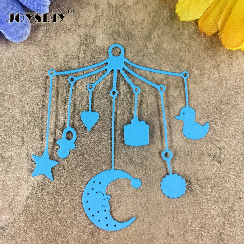 Baby's Bed bell Sweet Dream Card Maker Metal Die Cutting Dies For DIY Scrapbooking Photo Album Decorative Die Cutting Template Baby's Bed bell Sweet Dream Card Maker Metal Die Cutting Dies For DIY Scrapbooking Photo Album Decorative Die Cutting Template