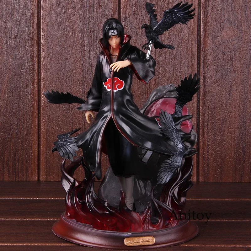 Shonen Jump Naruto Shippuden Uchiha Itachi Боевая версия GK статуя ПВХ Uchiha Itachi фигурка Коллекционная модель игрушки