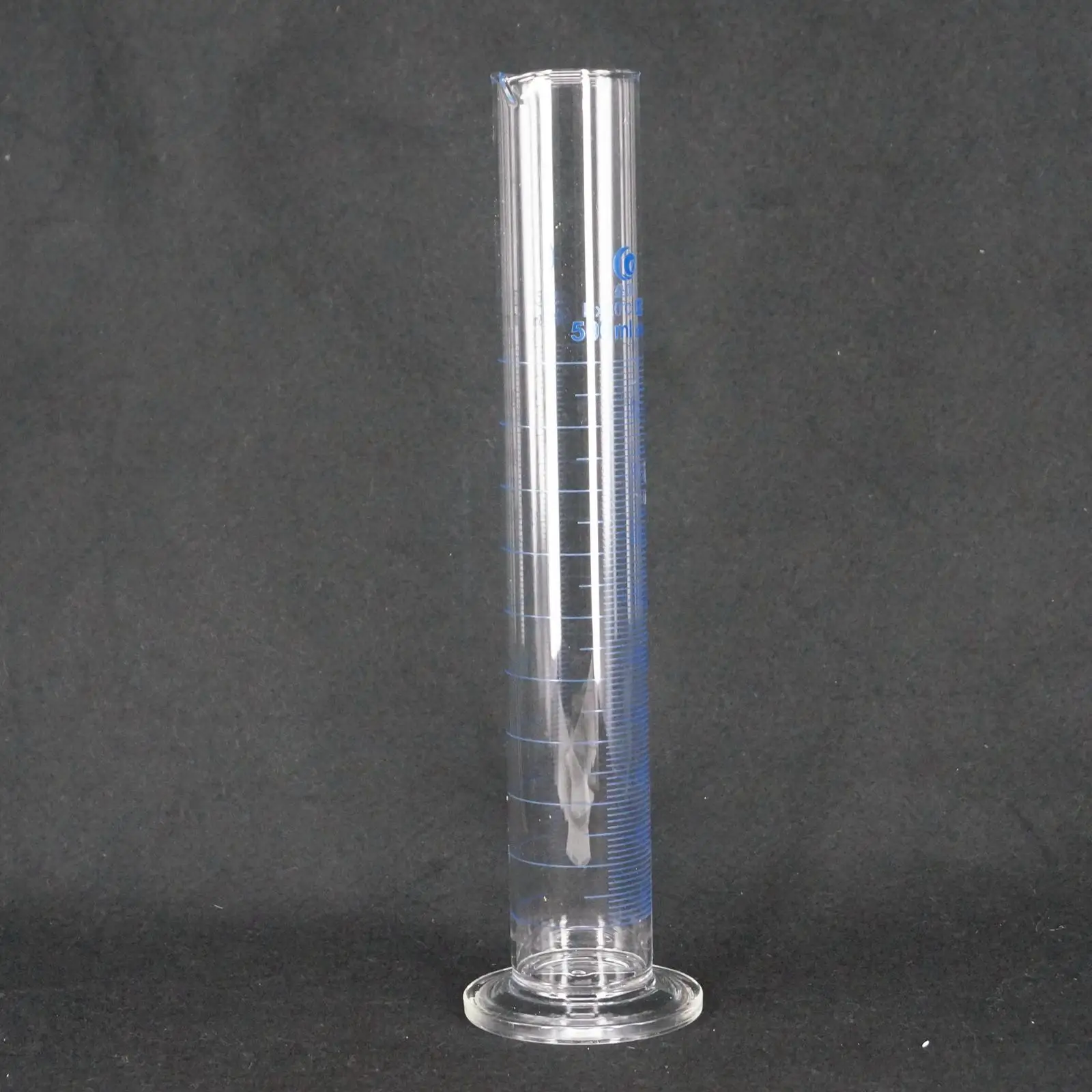 500ml Graduated Labrotary Glass Liquid Mearsuring Cylinder with Spout