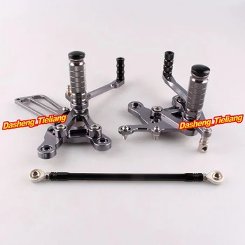 

Motorcycle Adjustable Foot Pegs Rear Set Footrests For Honda CBR400RR NC-23 1988-1989 & CBR893/900/919 1993-1999 Accessory Parts