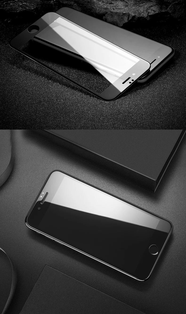 5D изогнутое для iphone 8 Plus закаленное стекло для iPhone8 Plus защита экрана Защитная пленка полное покрытие 3D противоударное стекло