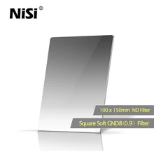 NISI Square Filter GND8 100*150mm 0.9 Filter Double Ultra Nano Coating Soft GND Insert Optical Glass Filters