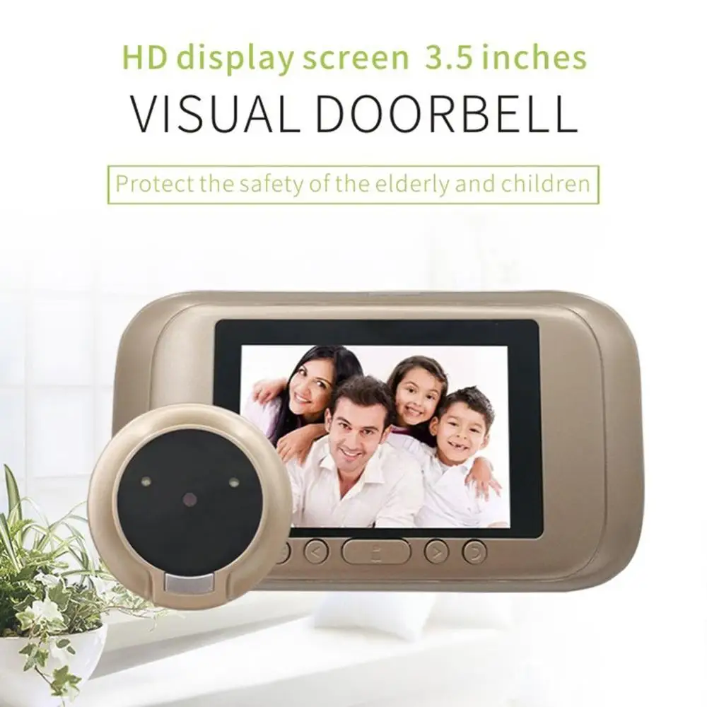 

M2 3 Inch TFT smart Doorbell Security Door Doorbell Camera 1080P Full High Definition Flexible Video Recorder