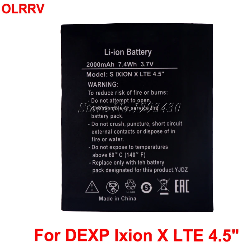 Для DEXP Ixion X LTE 4 5 &quotАккумулятор для INNOS BP-4C-I аккумулятор 2000mA | Мобильные телефоны и