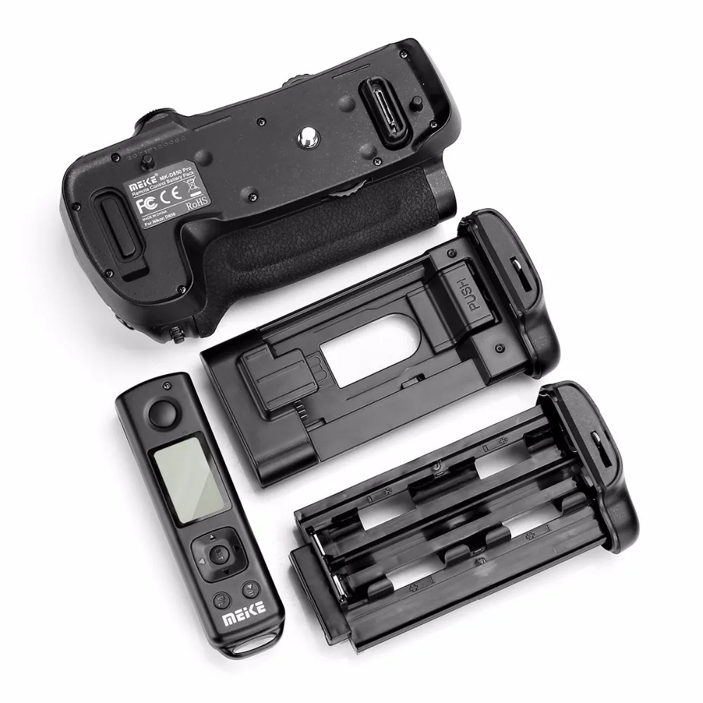  MEKE Meike MK-D850 Pro Vertical Shooting Power Pack Battery Grip with 2.4G Hz Wireless Remote Contr