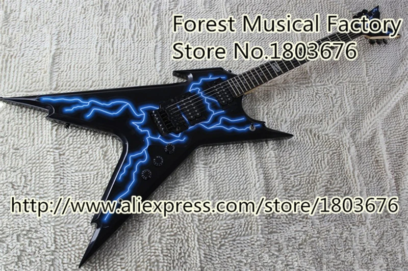 Top Selling Dean Dimebag Razorback China Electric Guitar With Lightning  Graphic Finish Finish Lefty Available|guitar earring|china phones price  listguitar necks china - AliExpress