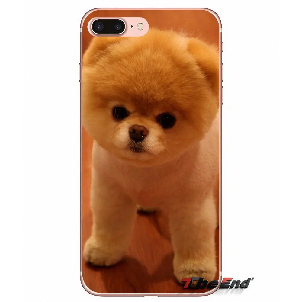 Мягкий чехол для домашних животных boo pomeranian Xiaomi Redmi 4 3 3S Pro Mi3 Mi4 Mi4i Mi4C Mi5 Mi5S Mi Max Note 2