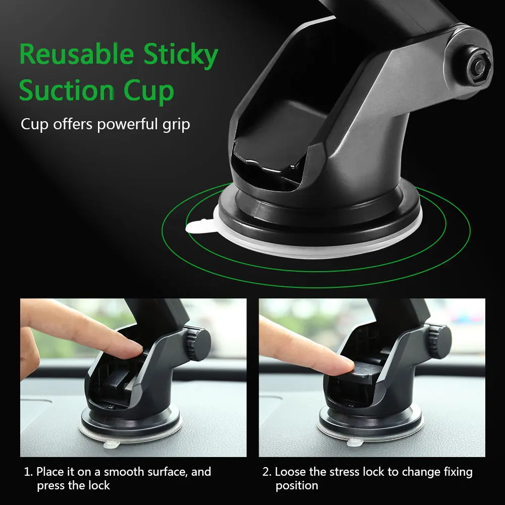  KISSCASE Schwerkraft Auto Telefon Halter Carbon Dashboard Sucker Für iPhone 11 Pro Max 8 Air Vent O
