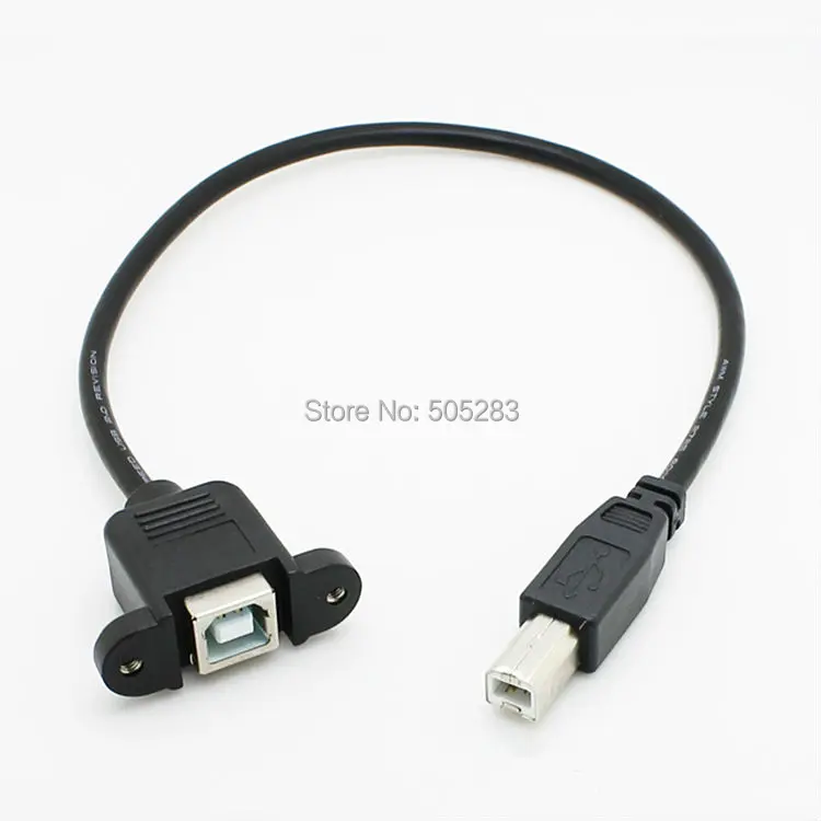 Cable Length: 30cm Cables USB B Male to B Female Cable USB Print Printing Cord Wire Cable Printer Scanner Extension Wire Panel Mount Extended Cable HY961 Cable Length: 30cm Cables USB B Male to B Female Cable USB Print Printing Cord Wire Cable Printer Scanner Extension Wire Panel Mount Extended Cable HY961