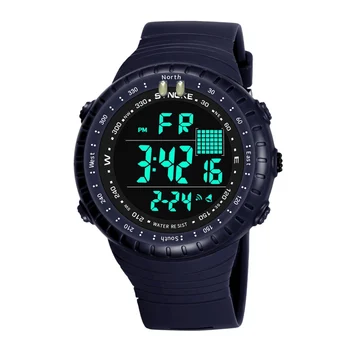 

Men Sports Digital Watch Waterproof Multifunction Outdoor Electronic Watch Wristwatch With Luminous LED Screen