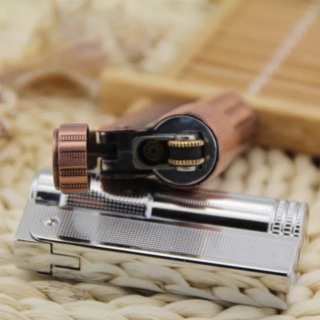 Classic gas Vintage Style smooth grinding wheel cigarette lighter