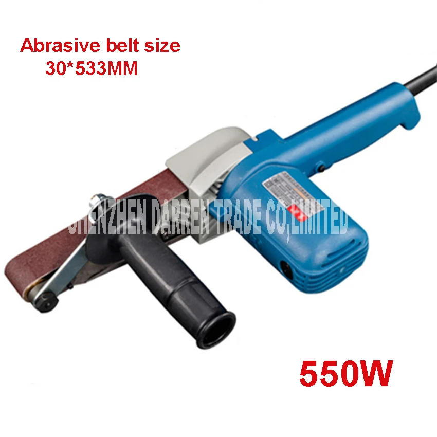 At Variable Speed 30 * 533mm Belt Sander 550 w High Power Wood Belt