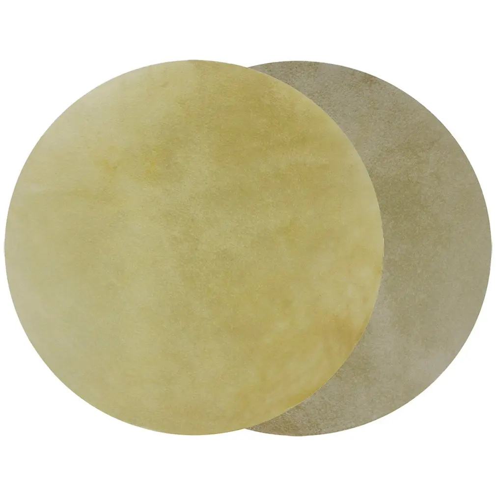 29 Cm / 31 Cm Leather Drum Skin Head Clear Sound Drums Accessories For African Drums Bongo Drums Konka Drum Buffalo Drums 2Pcs