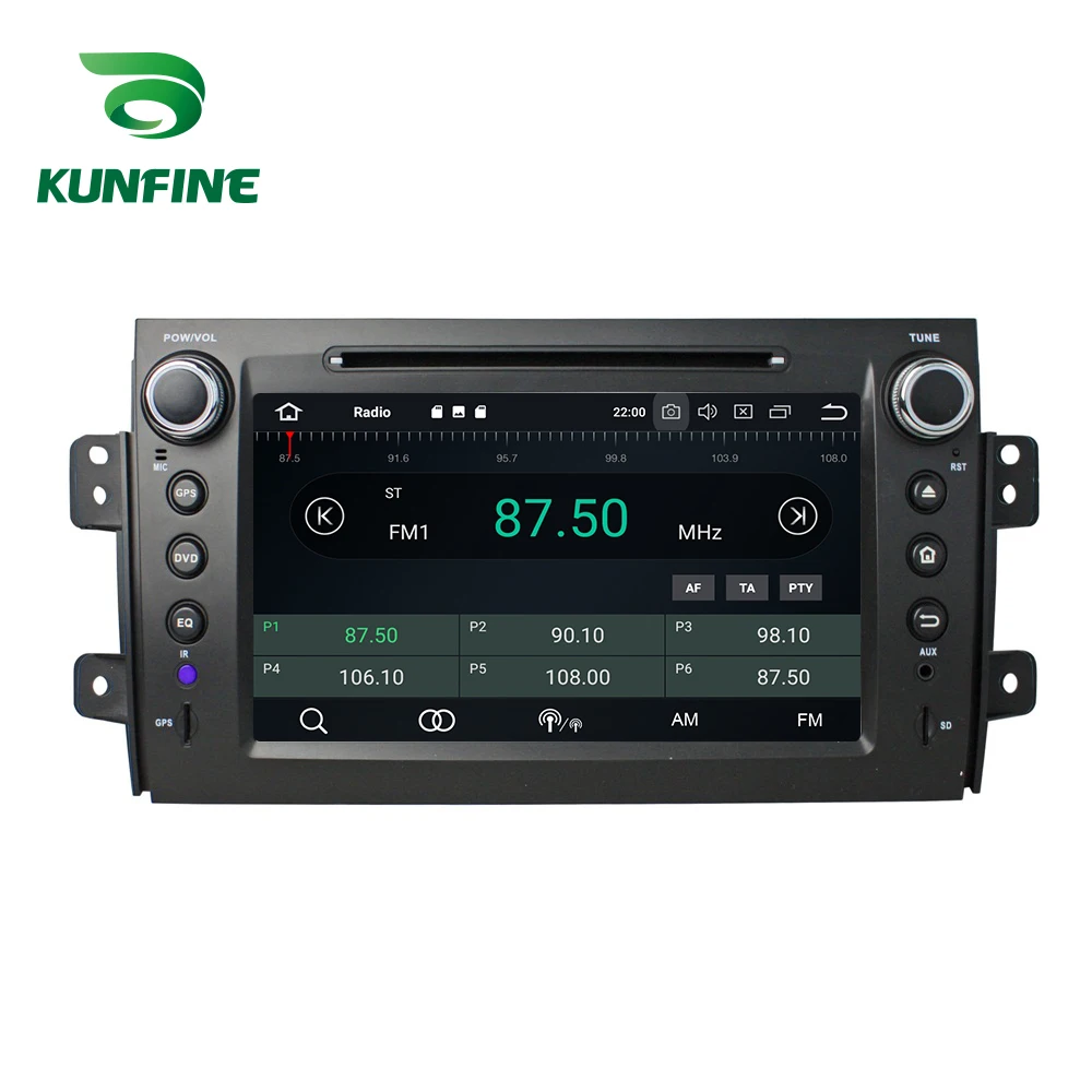 

KUNFINE Quad Core 2GB RAM Android 8.1 Car DVD GPS Navigation Multimedia Player Car Stereo For SUZUKI SX4 2006-12 Radio headunit
