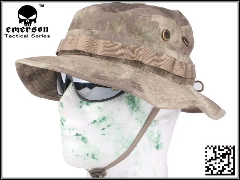 EMERSON Boonie шляпа Лесной марпат Военная Тактическая армейская шляпа Анти-Царапины сетка ткань камуфляжная шляпа охотничья кепка