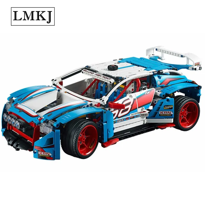 

Diy Genuine Technic Series The Rally Car Set Building Blocks Bricks Toys Educational Compatible with Legoingly 42077