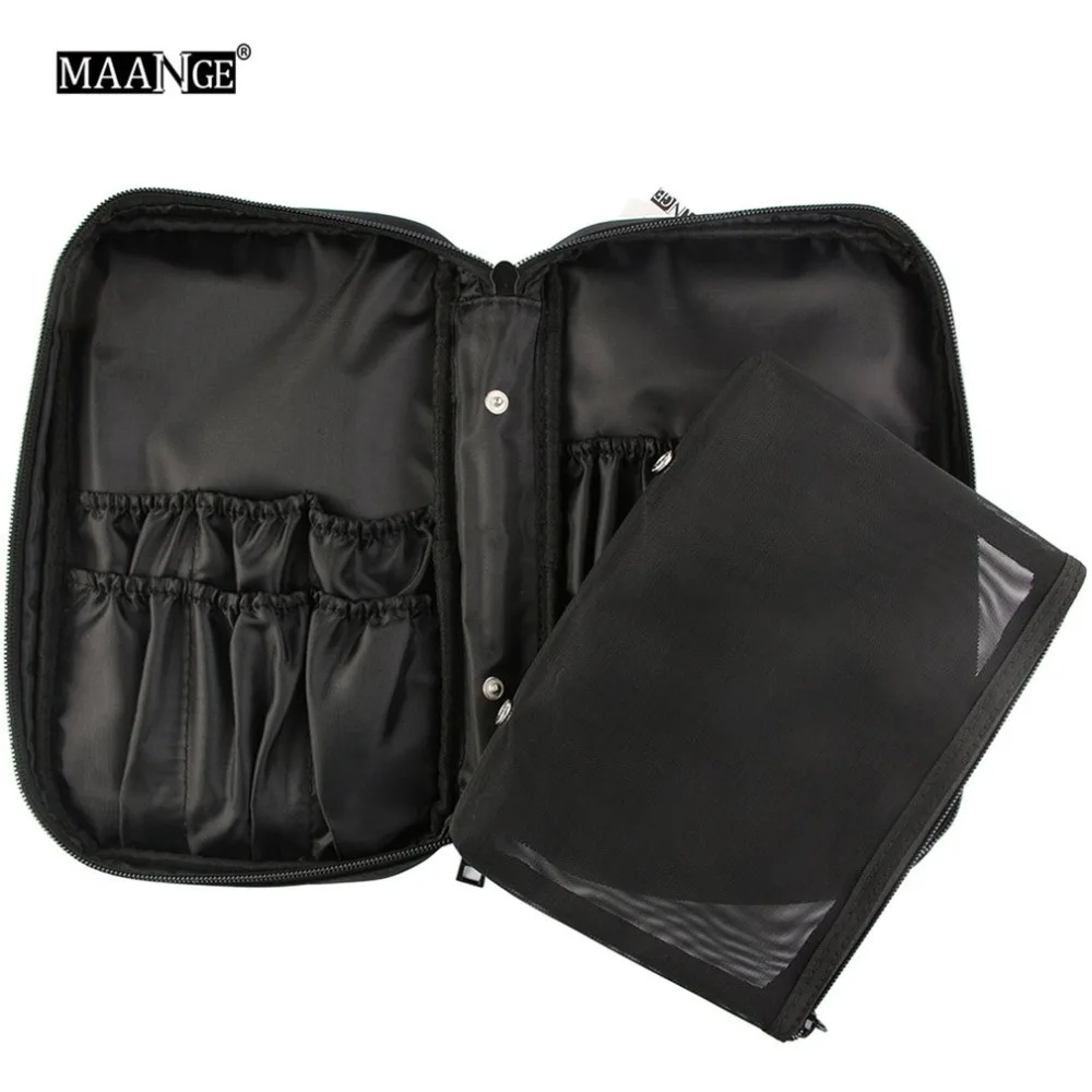 

Acrylic Transparent Make Up Cosmetic Box Makeup Tool Makeup Brush Cylinder Oxford Cloth Makeup Brush Storage Bag