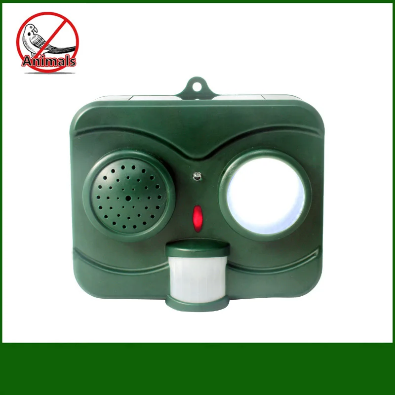 Ultrasonic Animal Repeller RC 513 Ultrasonic Wave Solar Powered