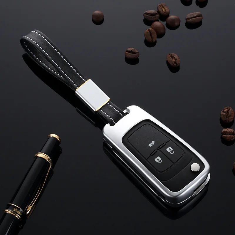 

Aluminum Alloy Key Cover Case for Chevrolet Cruze fit Buick Opel VAUXHALL Astra Corsa Antara Meriva Insignia fob Light weight