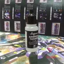 Испания AV распылитель краски на водной основе пистолет Аэрограф тоньше растворитель ручка покрытие руки 17 мл
