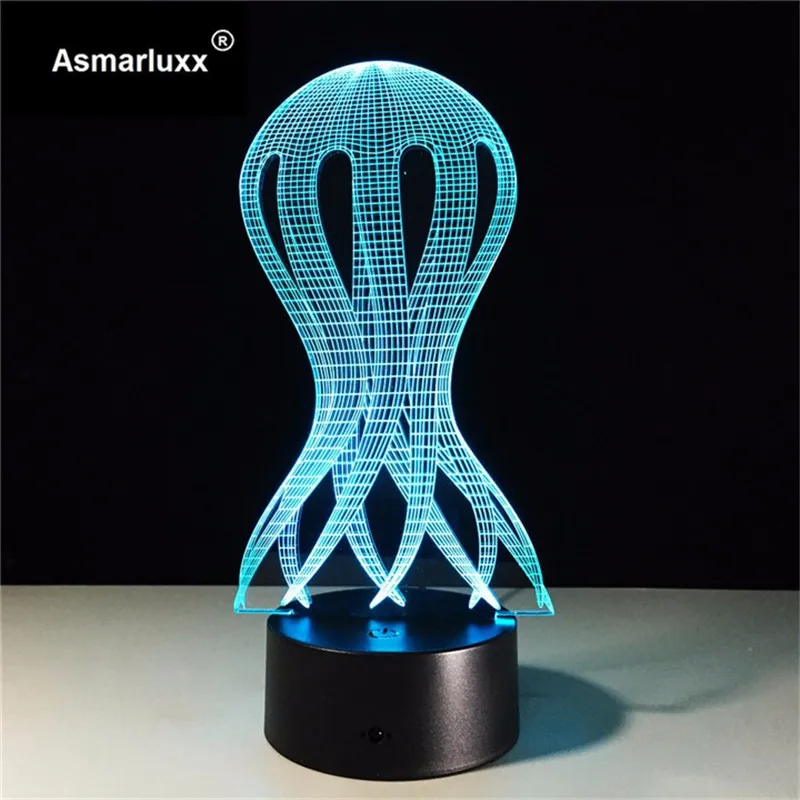 Asmarluxx 3d led lamp5034