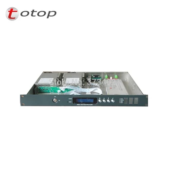 

High power EDFA Optical Amplifier 1550nm Erbium-Doped Optical Amplifier power output 22dbm, SC APC fiber interface