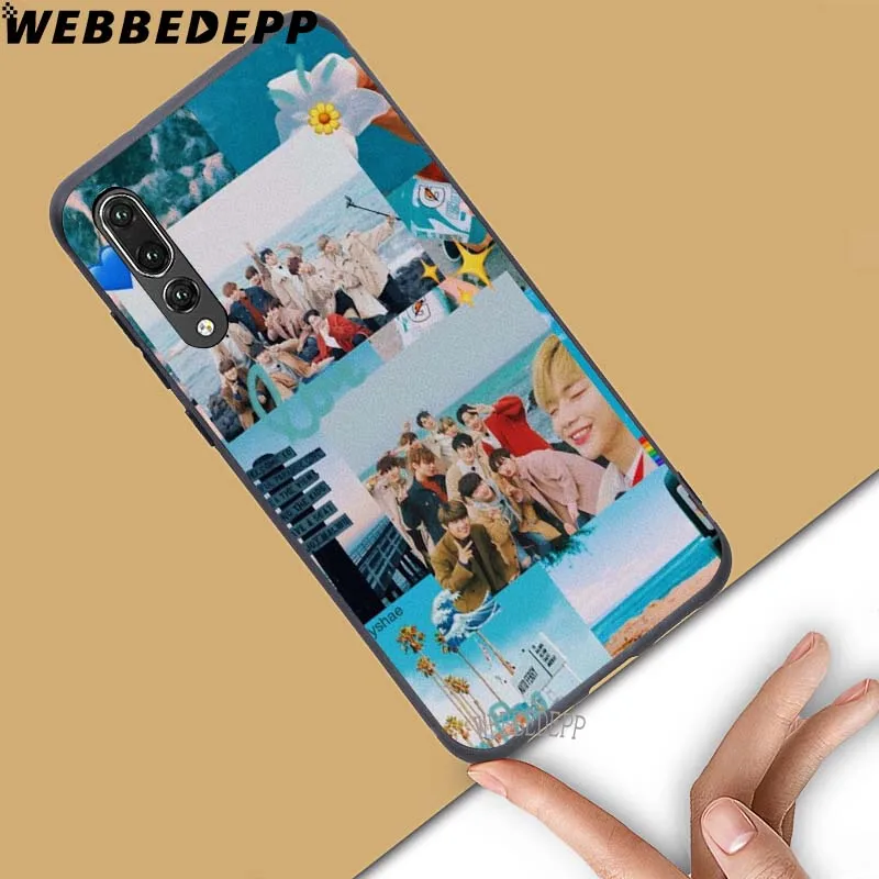 WEBBEDEPP Boy Group Kpop Wanna One мягкий чехол для Huawei Honor 6 7A Pro 7C 8C 7X 8X 8 9 10 lite Note 10|Бамперы| |