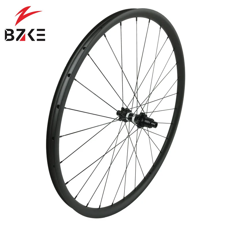 Top BZKE carbon wheels 30mm width 29 inch carbon mtb bicycle wheelset boost  carbon mtb wheels 29 bike wheelset 350 hubs 5