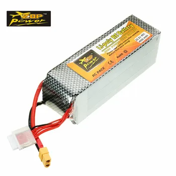 

Rechargeable ZOP Power 22.2V 4500mah 45C 6S Lipo Battery XT60 Plug for ALZRC 505 RC Helicopter Quadcopter Toys Racing Parts