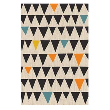 WINLIFE Европейский стиль ковры геометрические мягкие и толстые коврики для гостиной/спальни Изящные коврики декоративные ковры большой площади