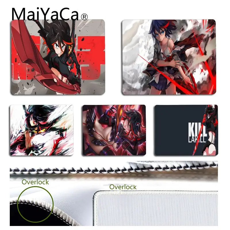 

MaiYaCa Beautiful Anime Kill La Kill Matoi Ryuuko Mouse Pads Of Computers Comfort Small Mouse Mat Gaming Lock Edge Mouse pad