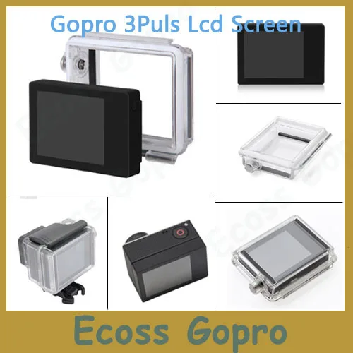 Gopro hero 3 +/Hero 4 (Plus) Pantalla LCD BacPac + funda trasera para GoPro  4/3 + Accesorios (solo se ajusta a Gopro 3 +/4) - AliExpress Productos  electrónicos