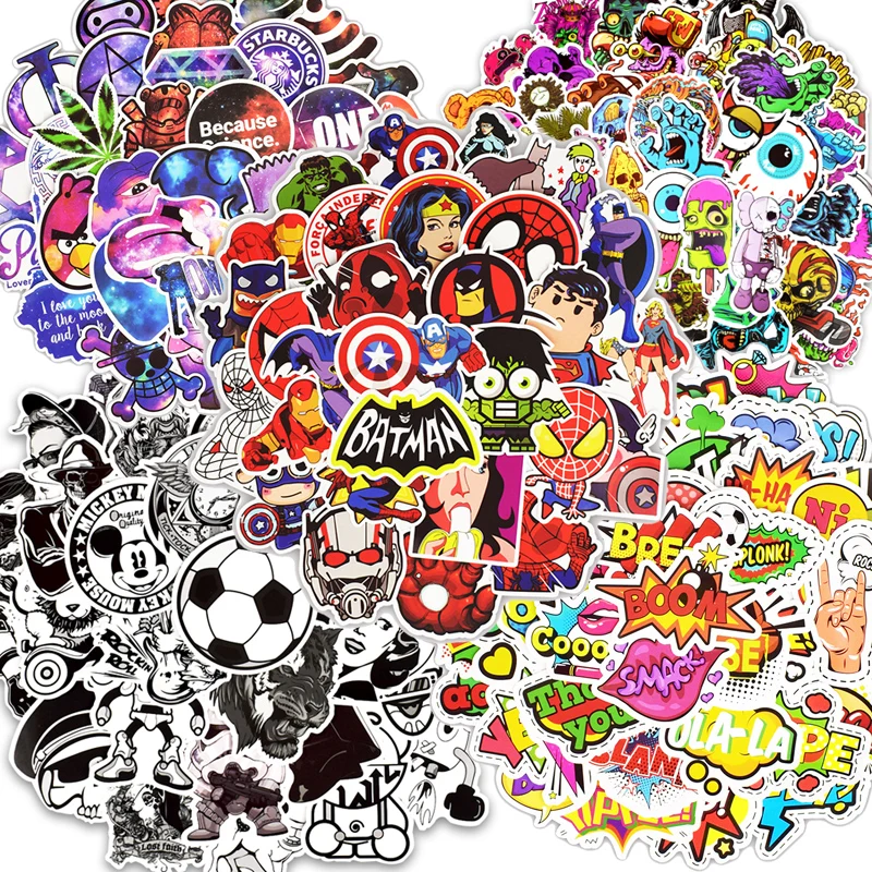 

50pcs waterproof pvc bike stickers scooter wheel stickers frame guard wheel labels bike sticker bicycle decoration bicycle lamp