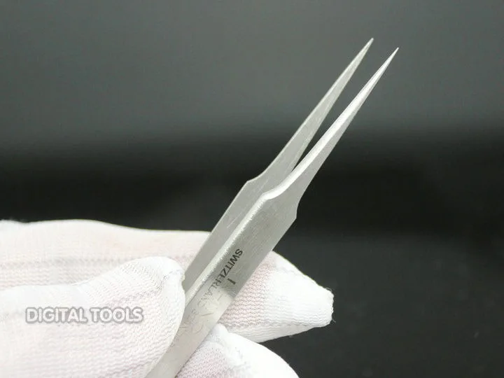 RHINO Brand Repair Tools RH-14 Tweezers Anti-acid High-precision Super Hard Sharp for Repairing Watch Mobile Holding Small items 2