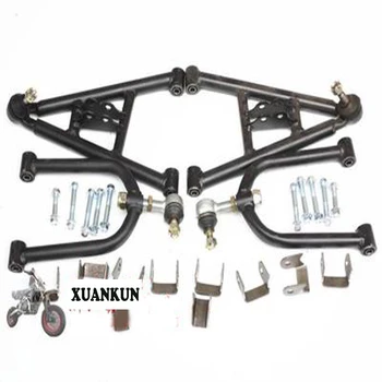 

XUANKUN Beach Car Crank Arm Homemade Four Wheeled Three-Wheeled Motorcycle Kart Car Modified Front Swing Arm Swing Flange