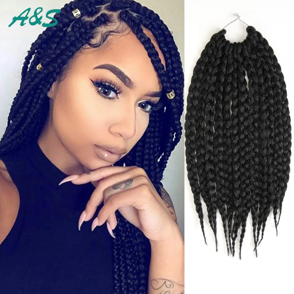crochet braid extensions synthetic hair weave braiding crochet hair ...