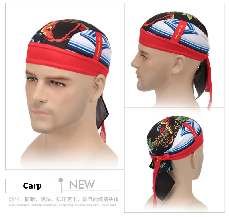Bandana Ciclismo Cycling Cap Outdoor Sports Men Women Bicycle Bike Pirate Caps MTB Road Cycle Headbands Hat Headscarf AC0215 (9)