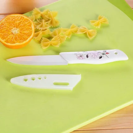 Керамика нож фрукты нож с 4 дюймов Керамика фрукты нож ножны являются портативными Керамика нож не ржавеет - Цвет: 3