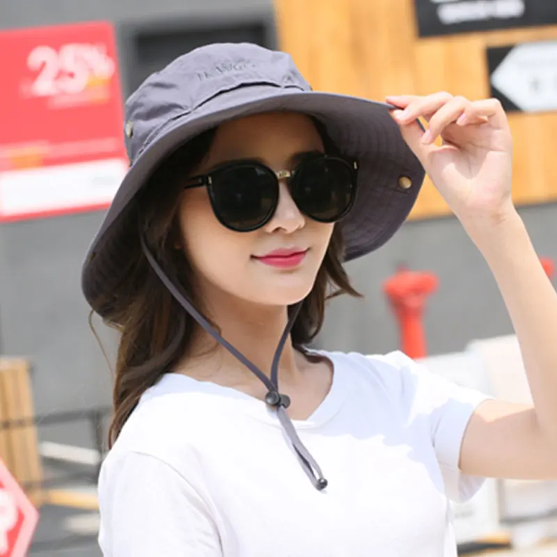 Hewolf Outdoor Sun protection Cap Men Women Anti Ultraviolet Sun Hat Fisherman Cap Anti UV Fishing